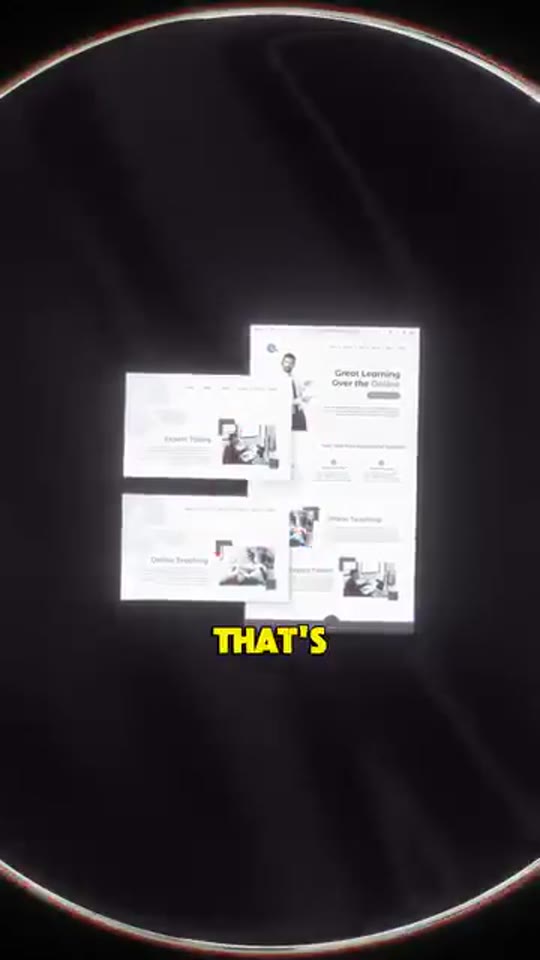 Poster frame from the Try First motion graphics reel